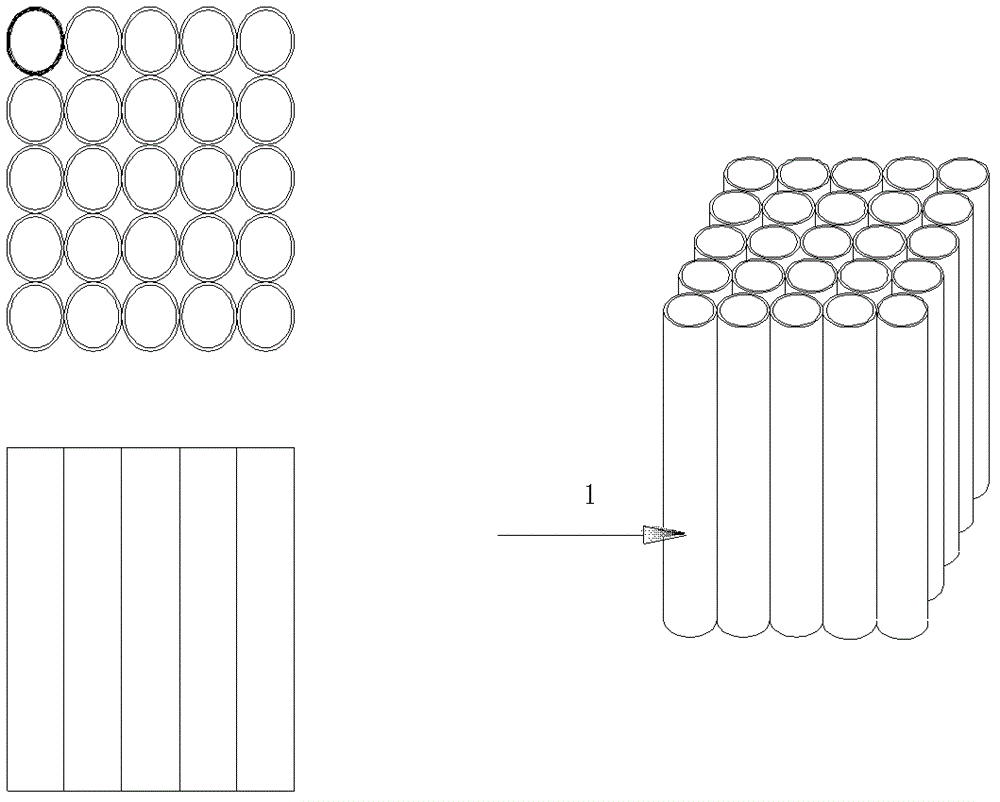 A kind of hollow sandwich panel with honeycomb structure core panel and preparation method thereof