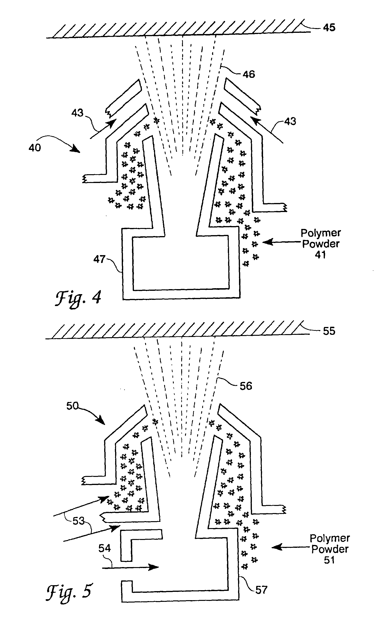 Process for coating substrates with polymeric compositions