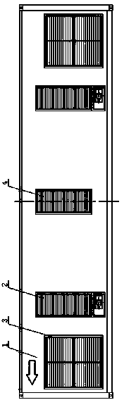 Air-conditioned container