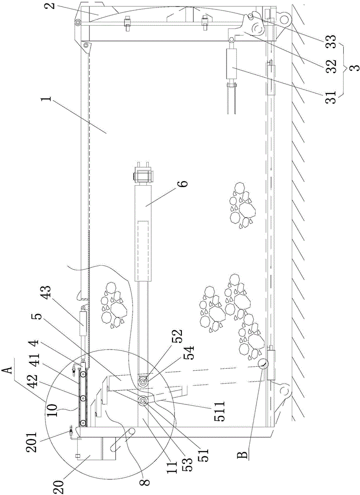 Waste compression device