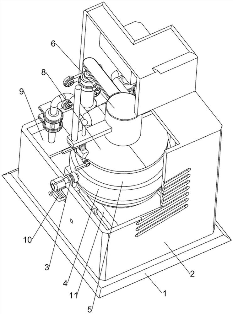 Integrated equipment for preparing living plant selenium skin nourishing liquid