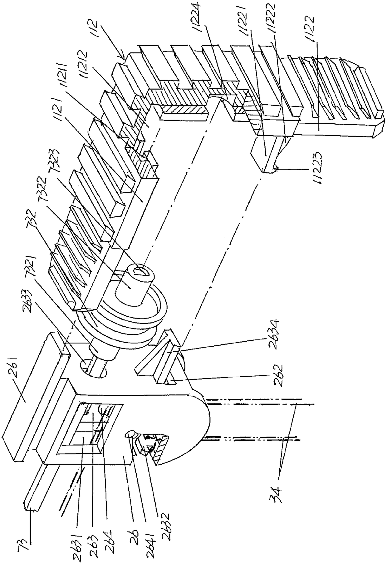 Unilateral controlled hollow glass built-in window-shades capable of preventing venetian blinds from sliding down