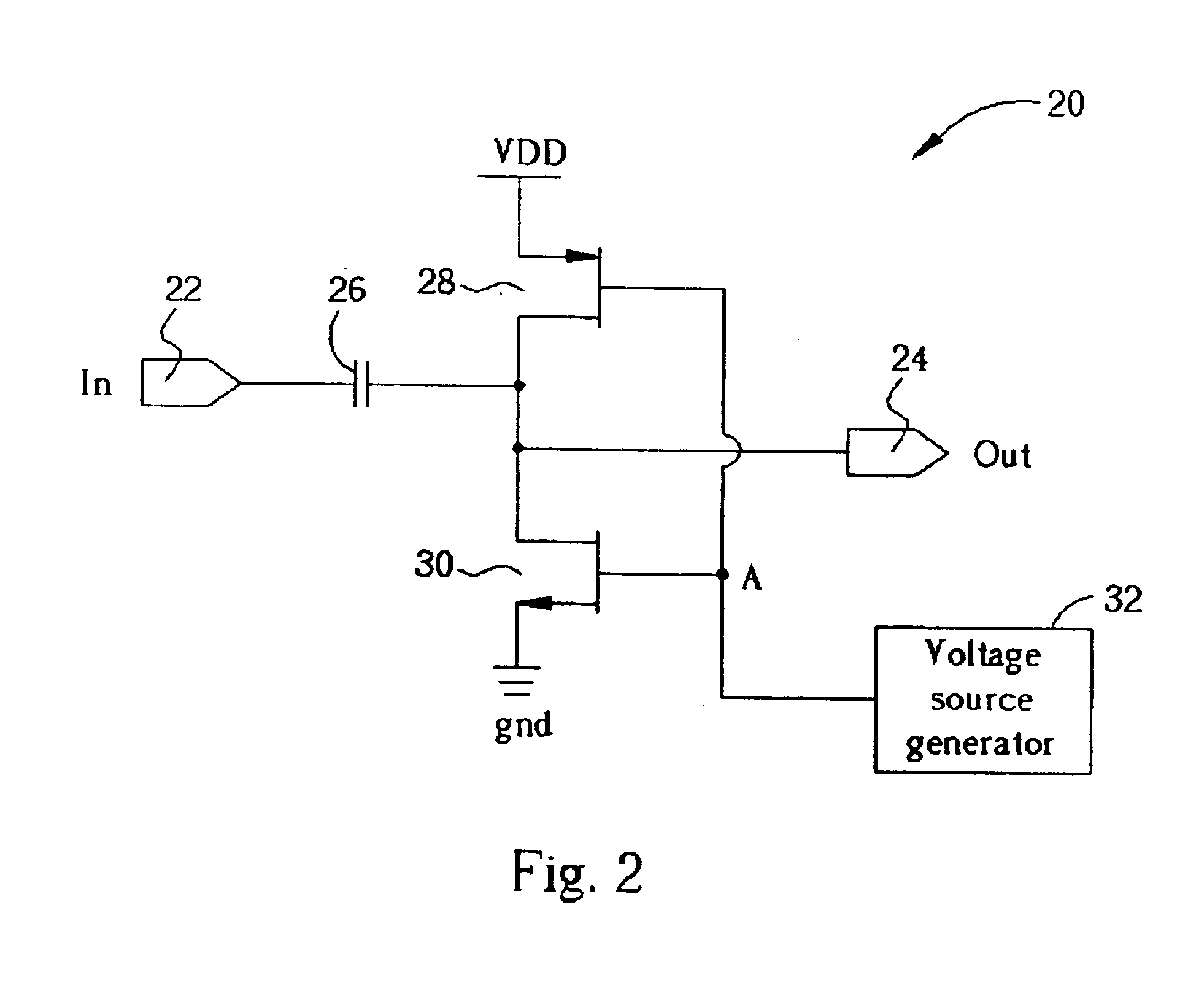 On-chip high-pass filter with large time constant