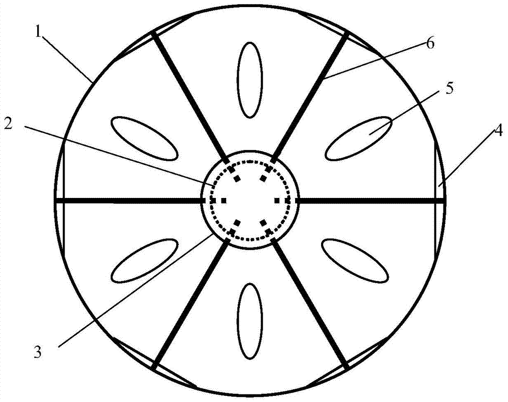 Flapping type washer preventing clothes from intertwining