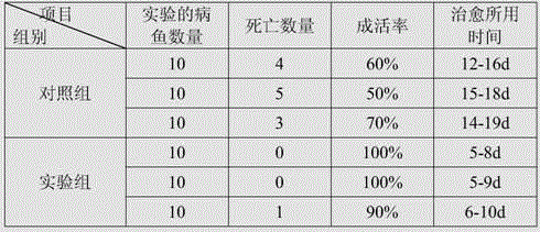 Pure natural non-toxic preparation for treating leprnorthsis of angel fish and preparation method of pure natural non-toxic preparation