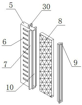 A spray filter for fruit tree planting