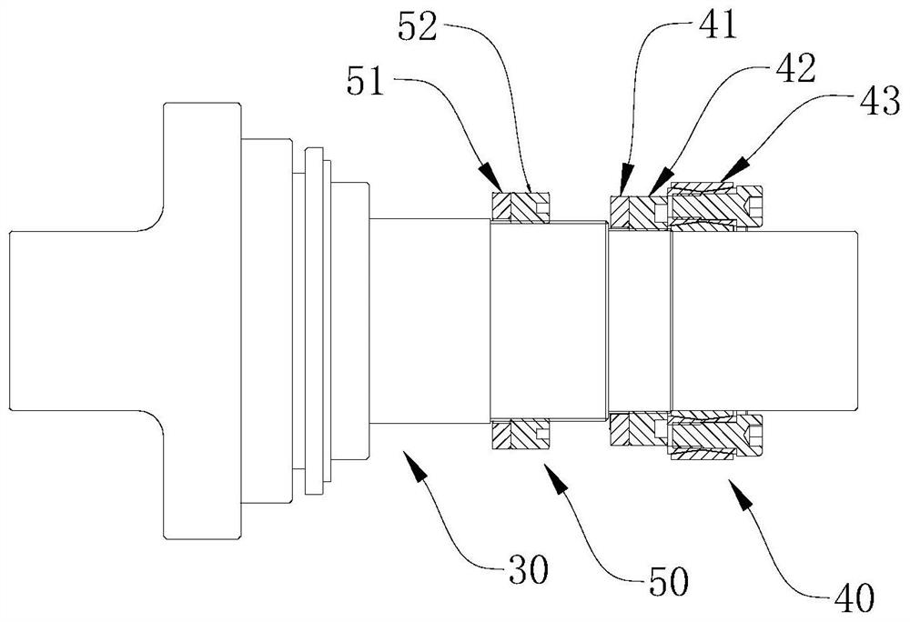 Processing tool of toothed adjusting sleeve assembly and processing method of toothed adjusting sleeve assembly