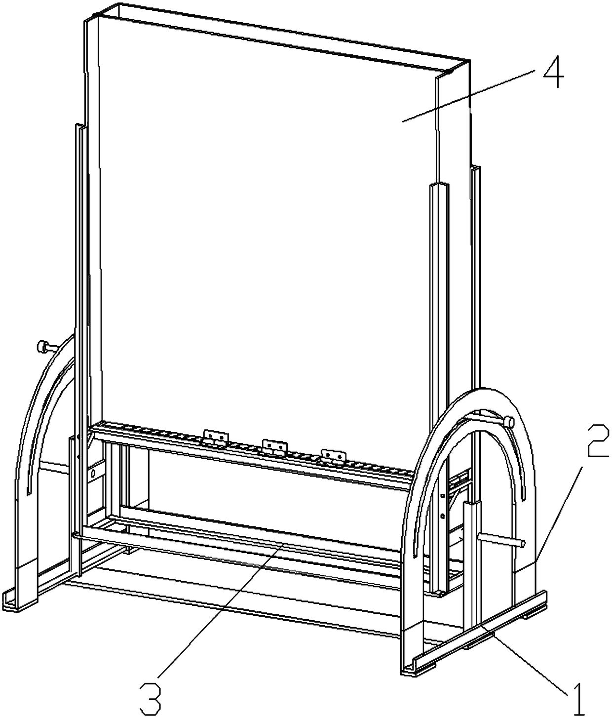 Movable in-situ analysis root box and using method thereof