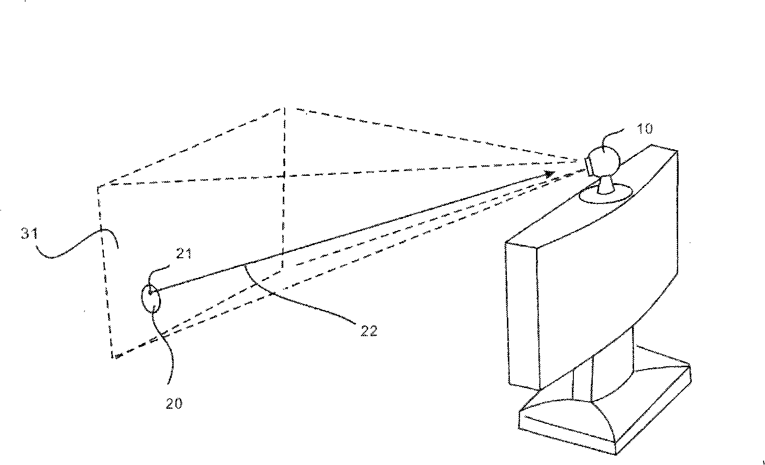 Method and system for implementing two-dimensional and three-dimensional pointer needle utilizing infrared image sensing