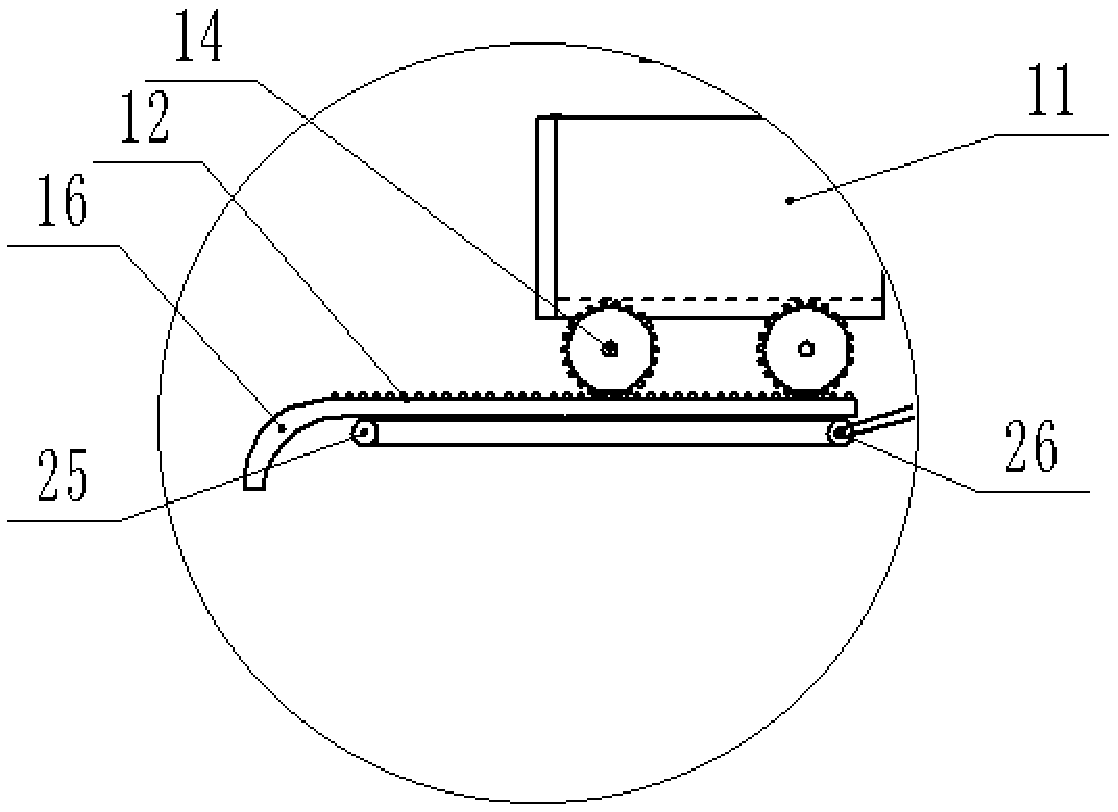 A stamping device for circular fittings