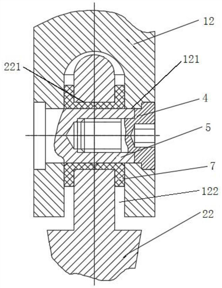 A kind of modular shoulder joint prosthesis and its manufacturing method