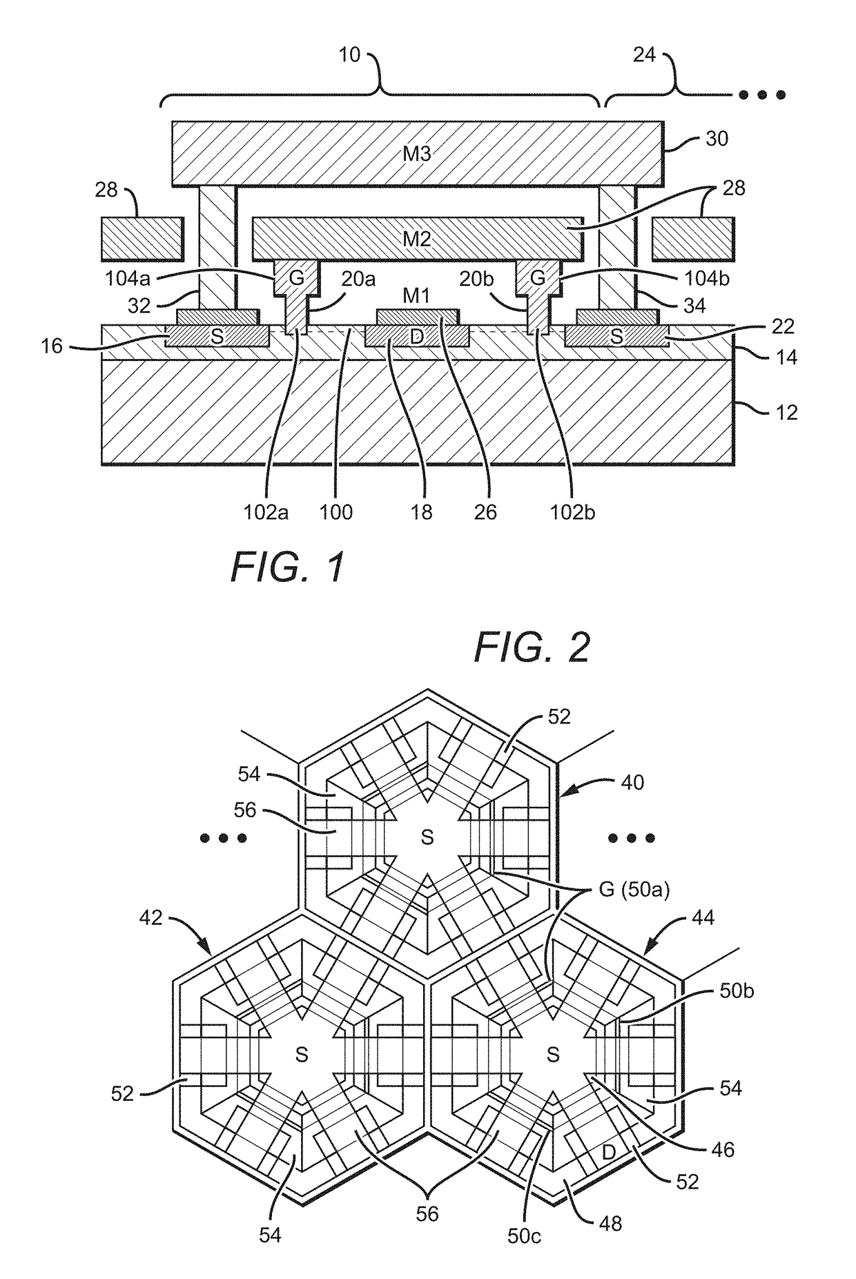 Fet with micro-scale device array