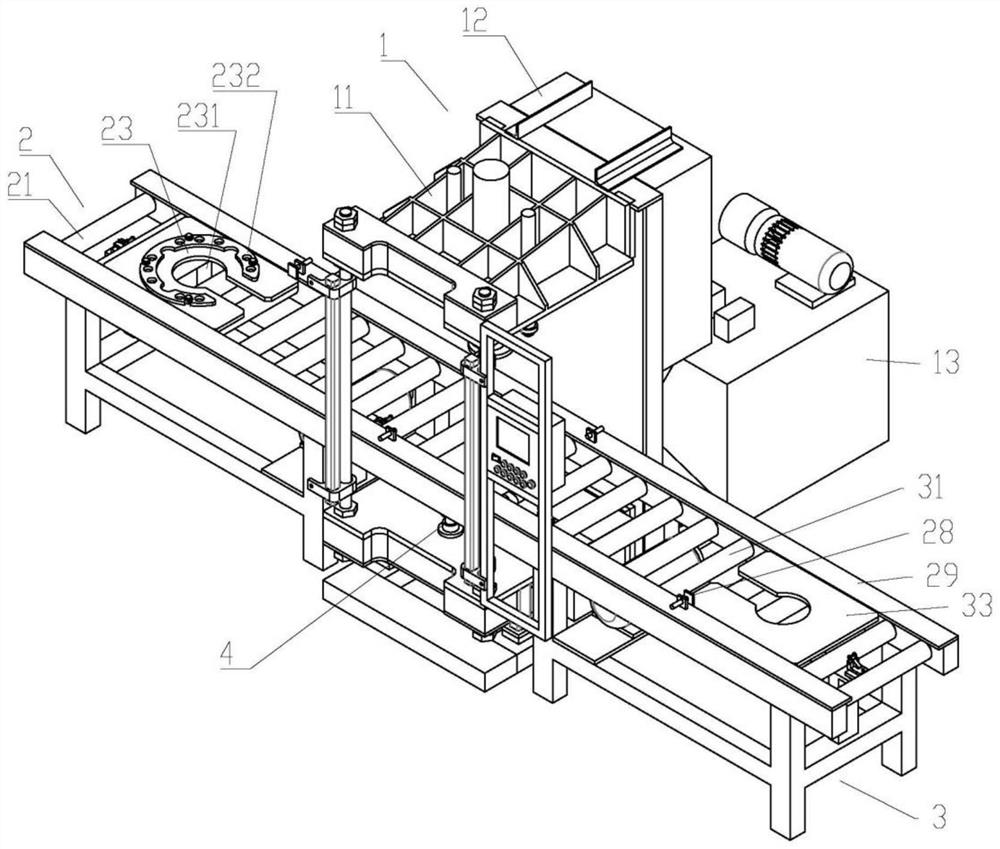 Hub oil seal press fitting production line