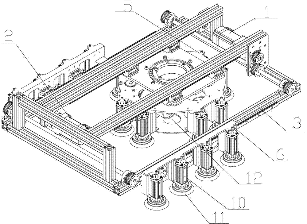 Wall climbing device and climbing method, cleaning robot and spraying robot