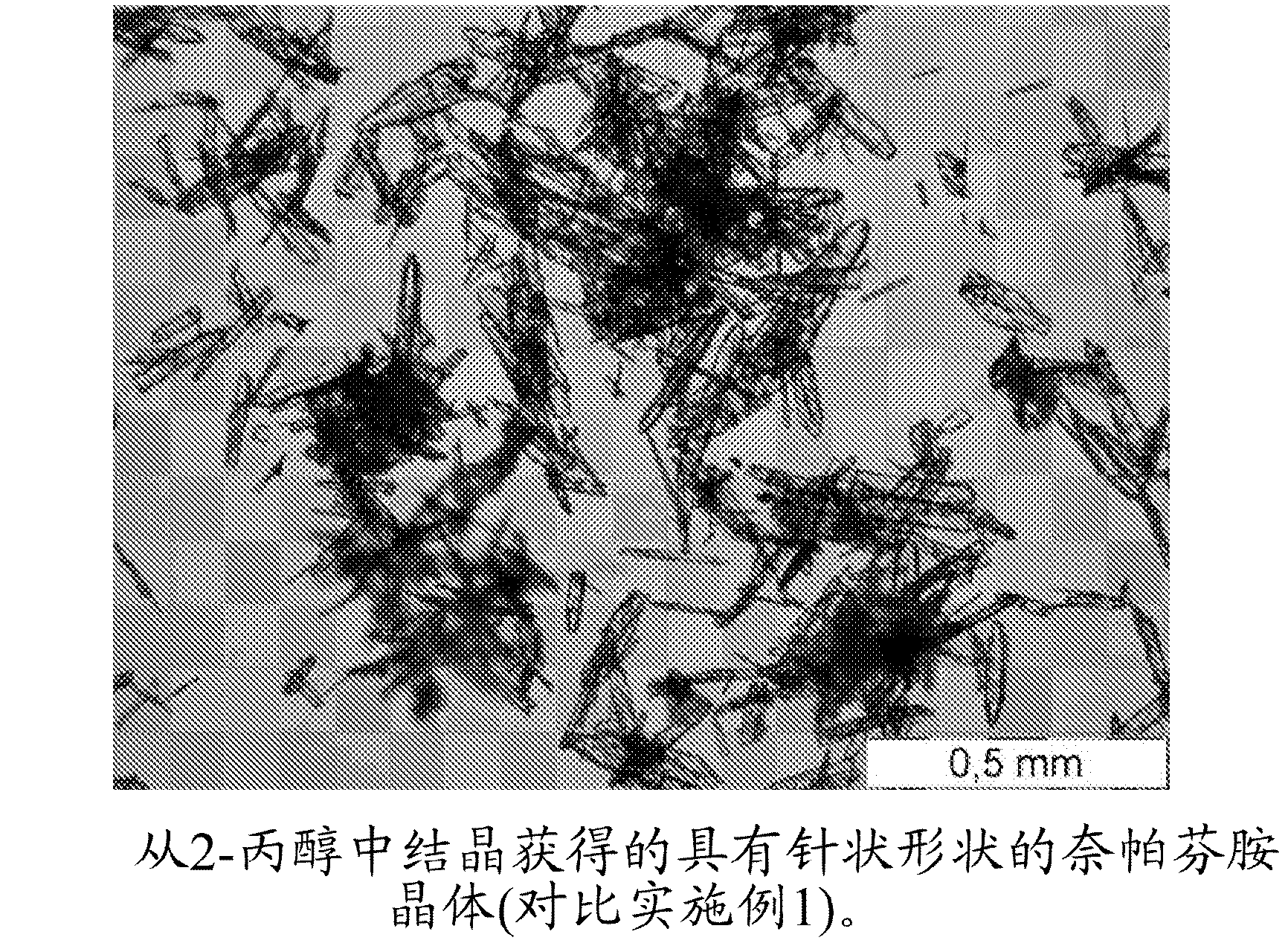 New crystals of a benzoylbenzeneacetamide derivative