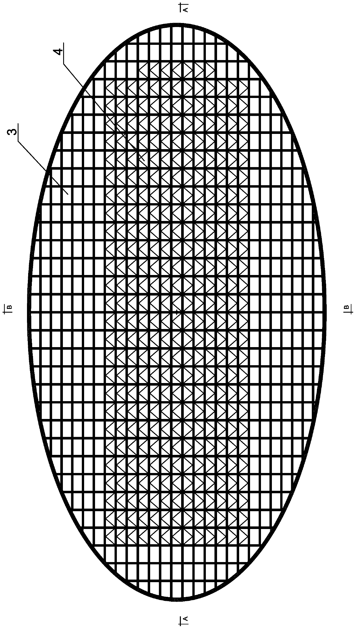 Roof light with hidden inner drainage function