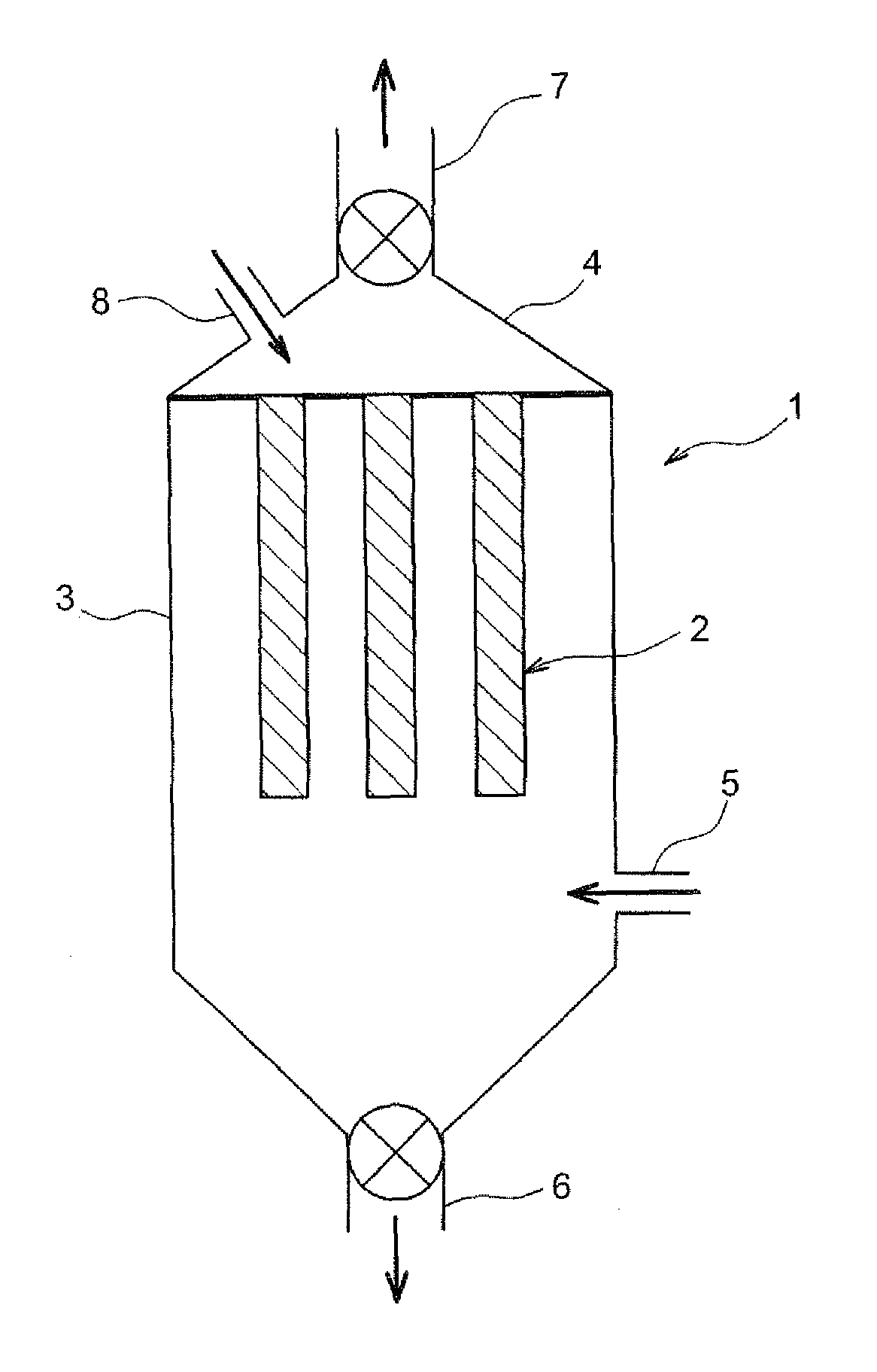 Device and method for producing suspensions or wet pastes of nanopowders or ultra-fine powders