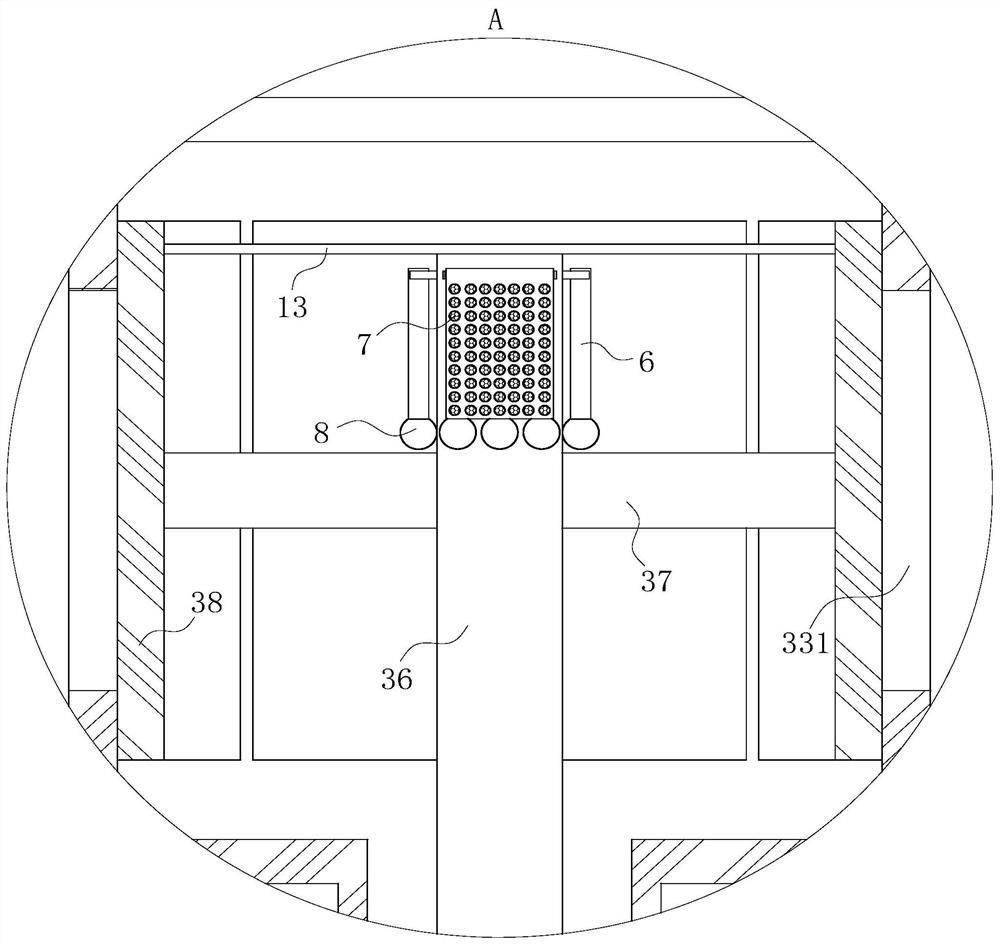 Air purification device for operating room