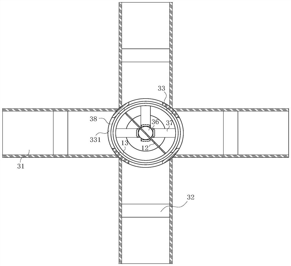 Air purification device for operating room