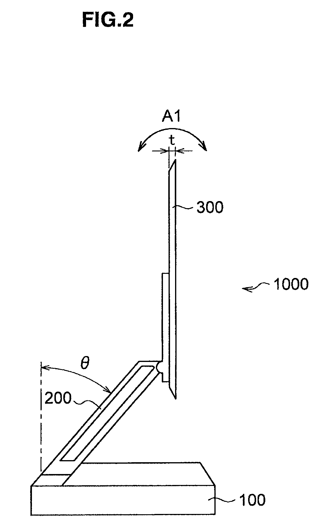 Heat radiation structure of electronic component and display device