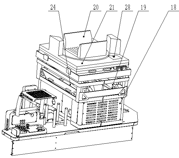 Crawler-type non-repeated-supporting single-span support carrier