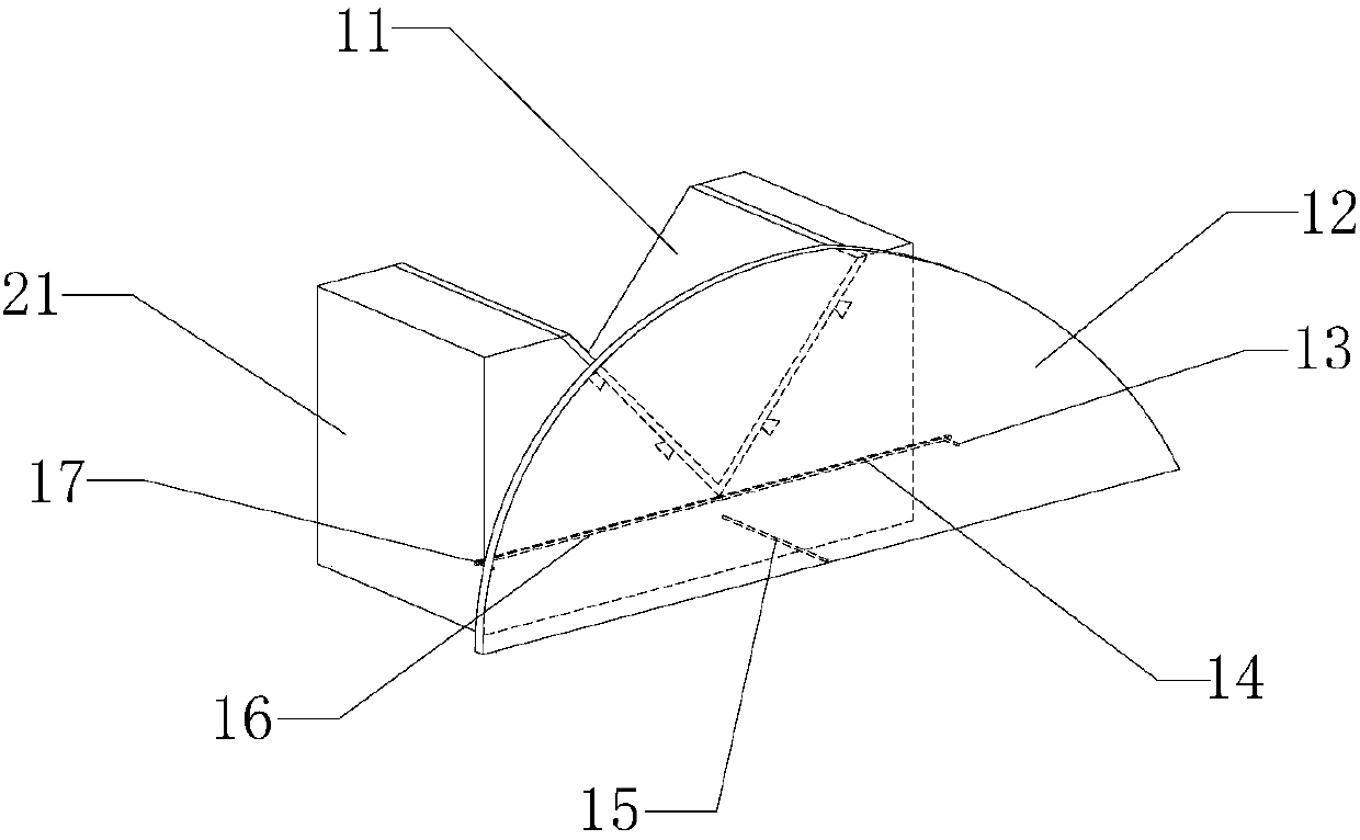 Mechanical assembling equipment fine positioning device