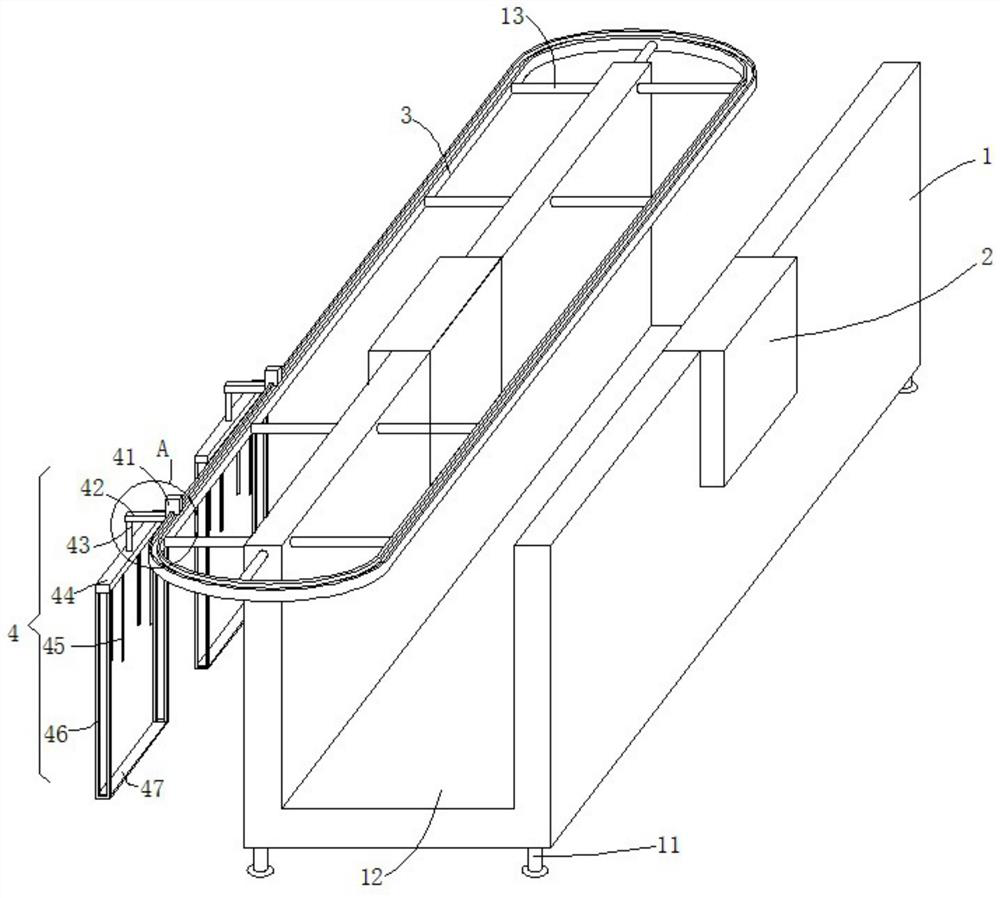 New energy photovoltaic panel good product detection platform and use method