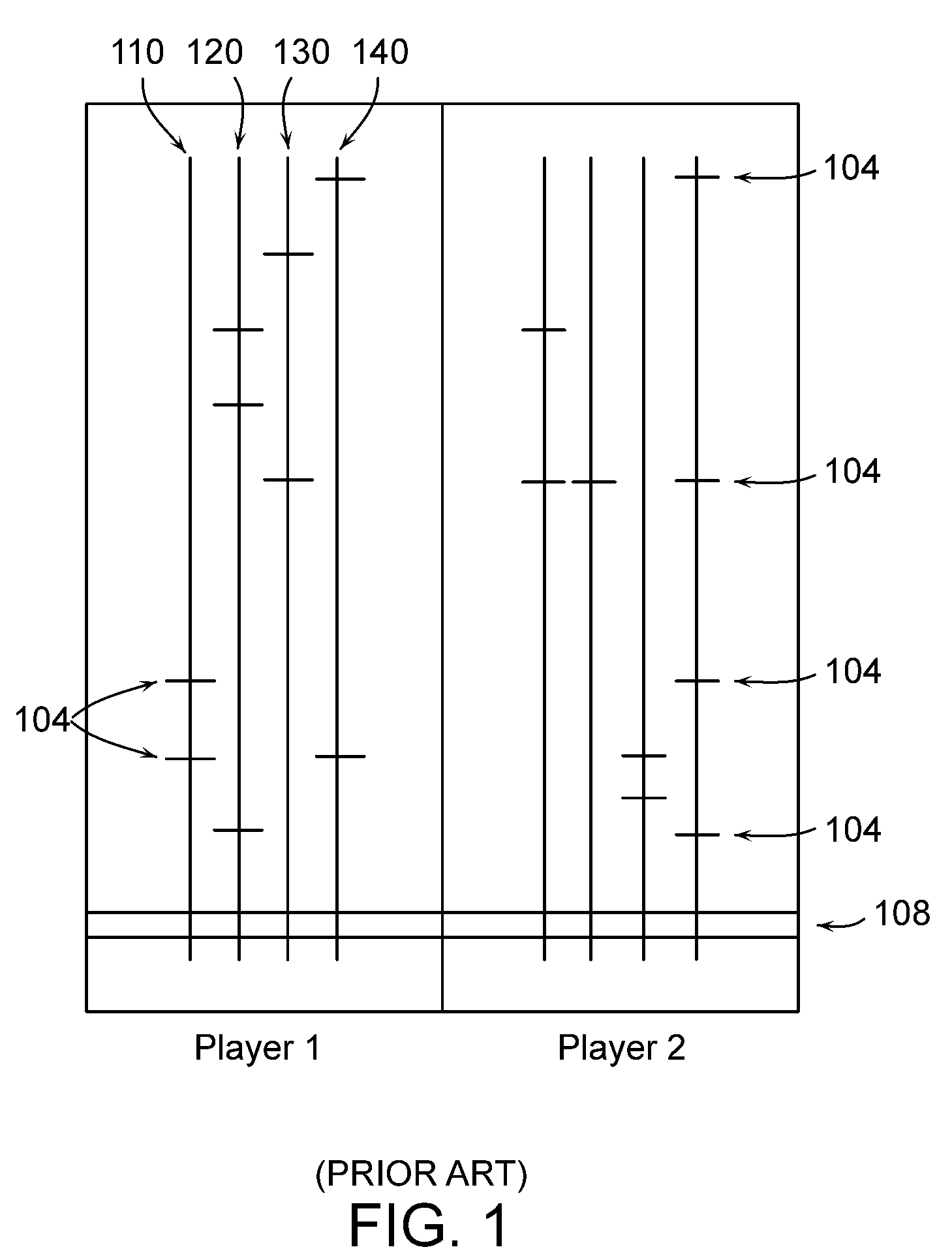 Game controller simulating a musical instrument