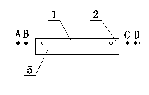 Method for detecting residual stress for high-molecular injection molding processing