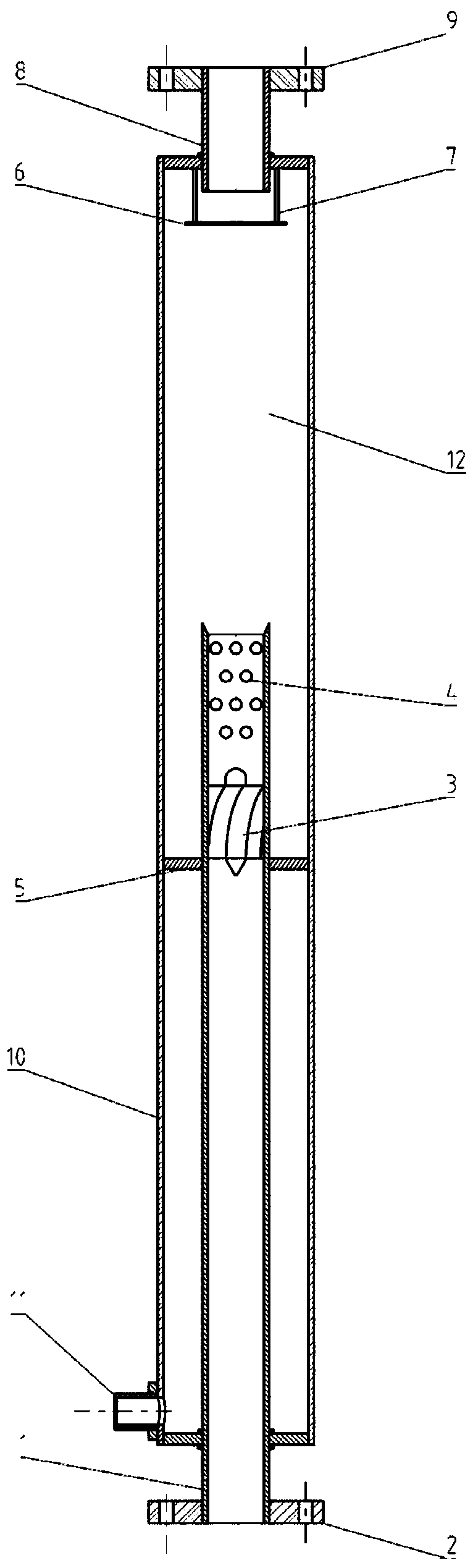 Double-barrel gas-liquid separator