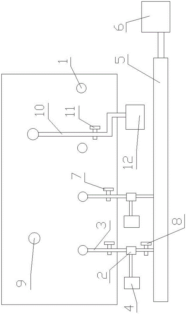 A drilling method of upward pressure and downward drainage for steeply inclined coal seam penetration and drainage