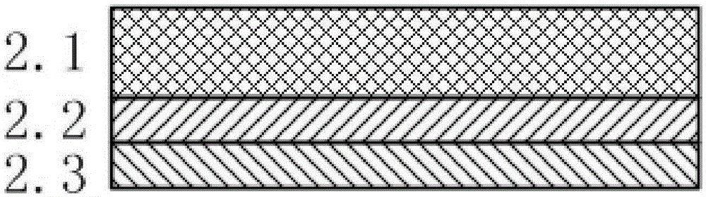 Film structure for satellite flexible heat radiator and manufacturing method of film structure