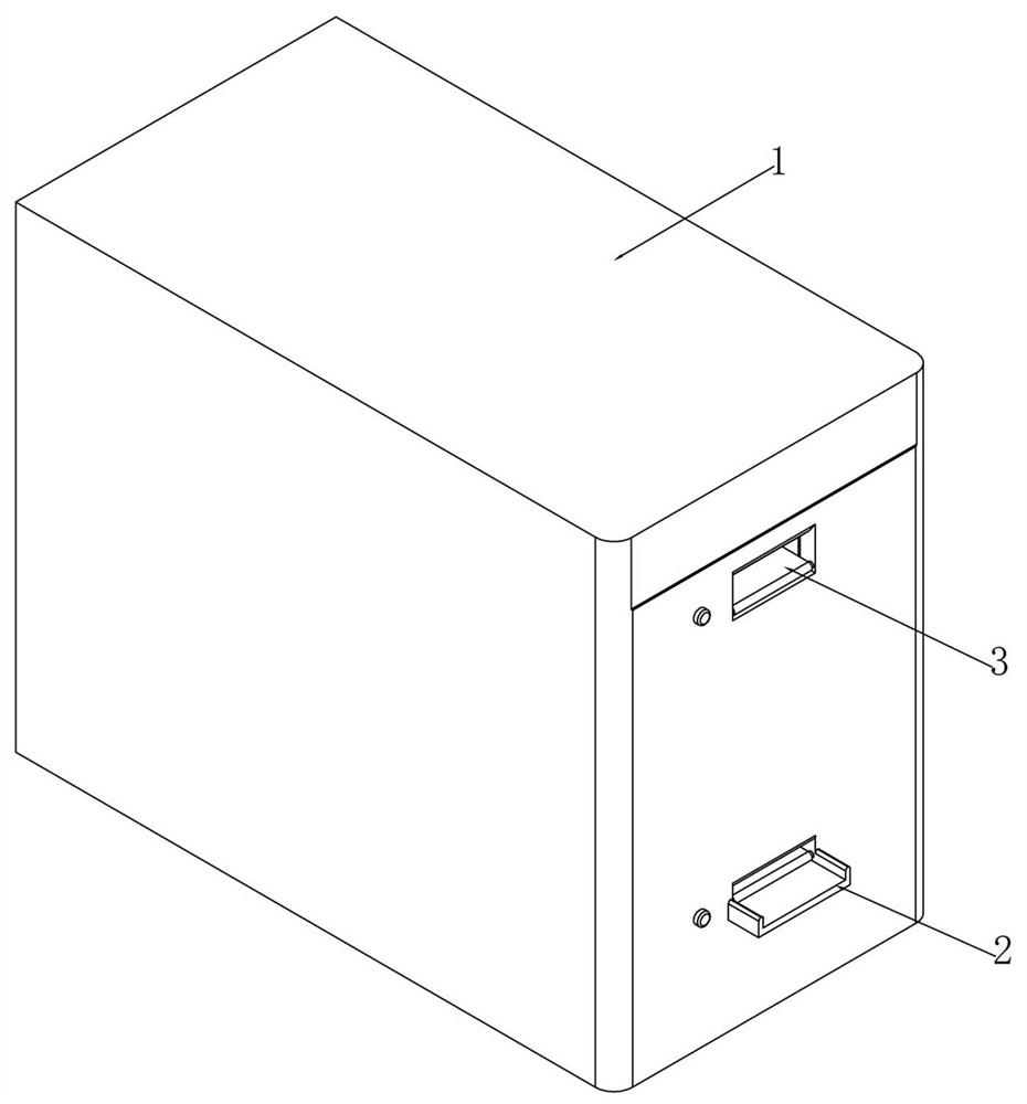 A device for degerming and antisepsis of books used in libraries