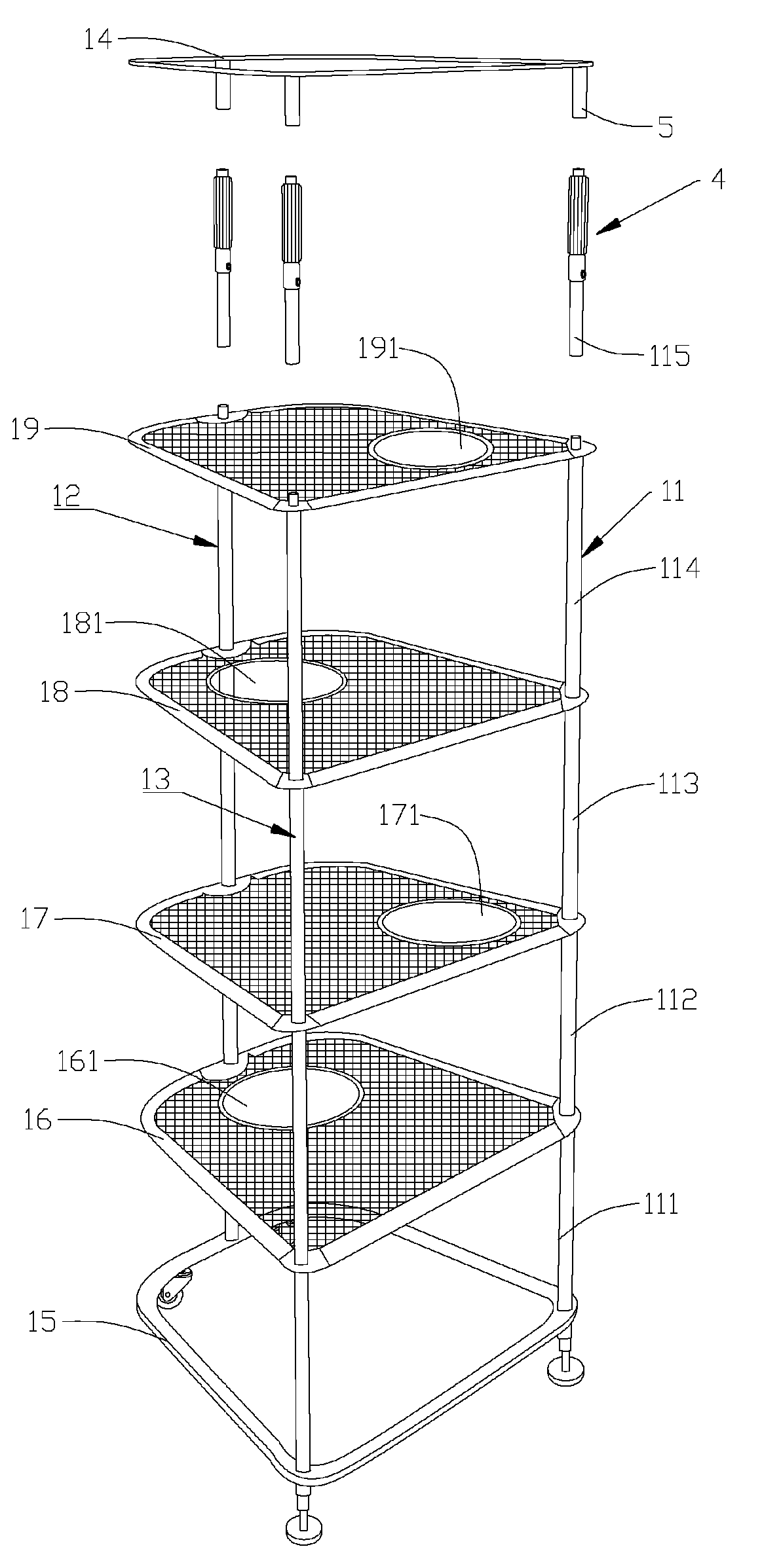 Exercise and play tower for animals