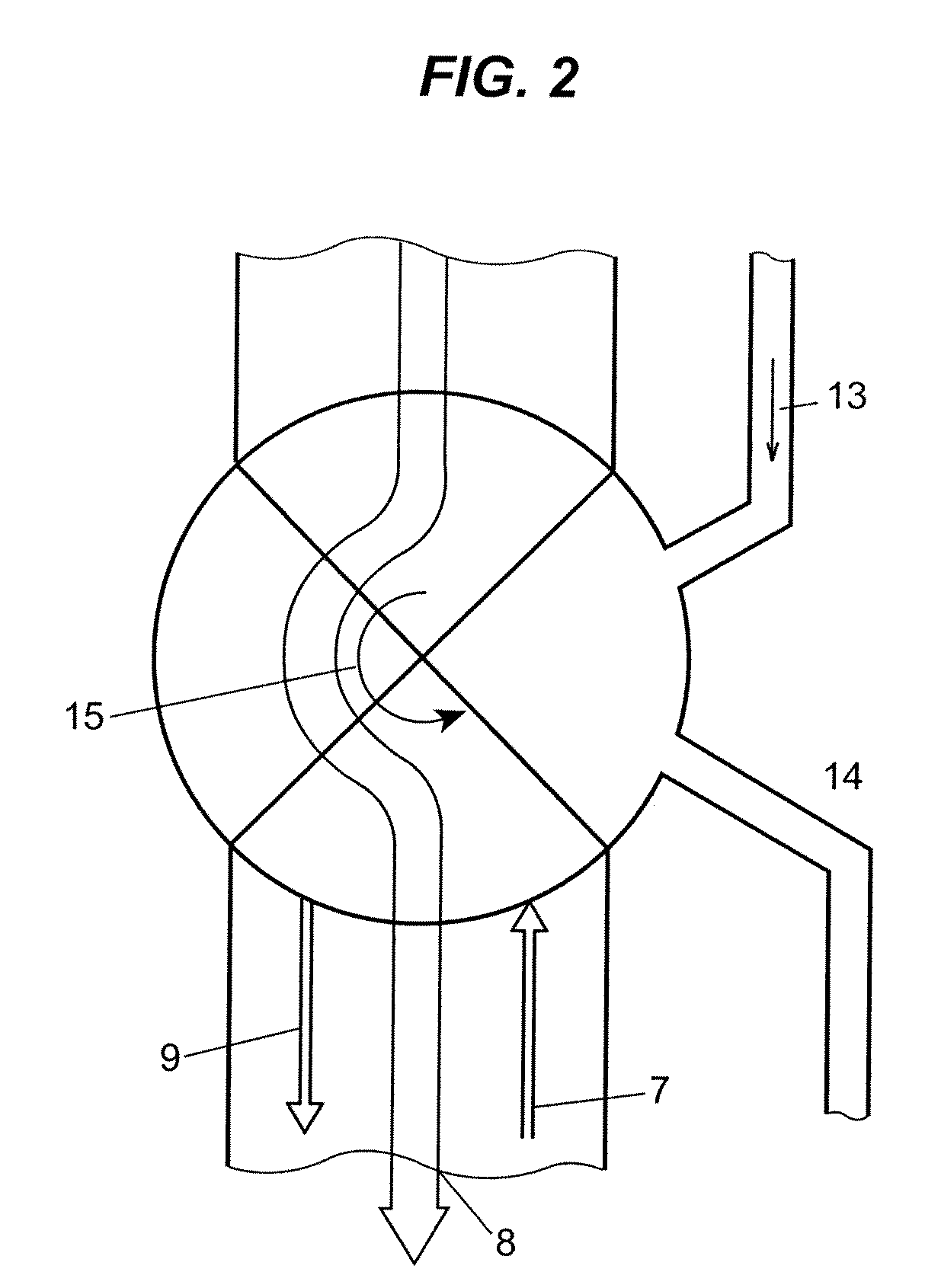 Method of increasing the efficiency of a drier, particularly a stream drier