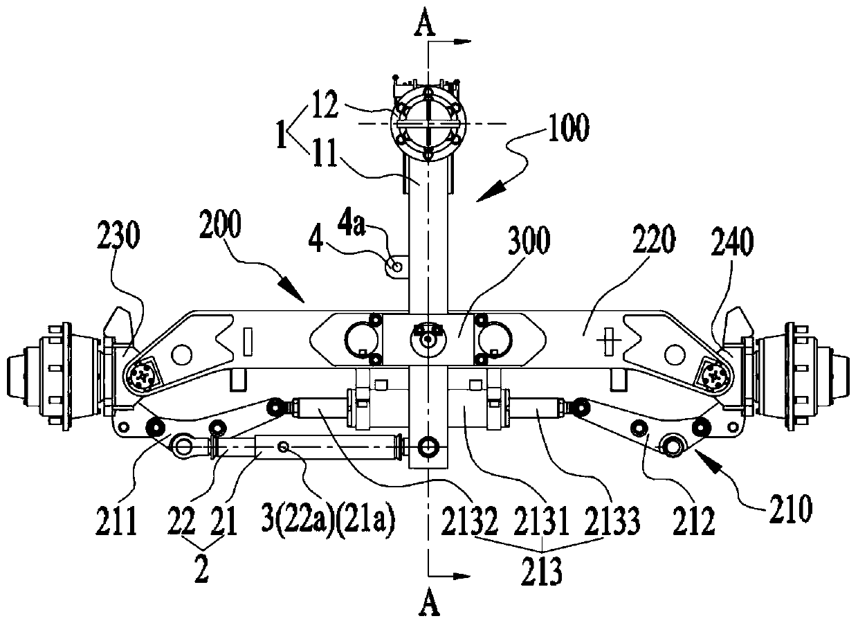 Traction mechanism of self-propelled vehicle and self-propelled vehicle