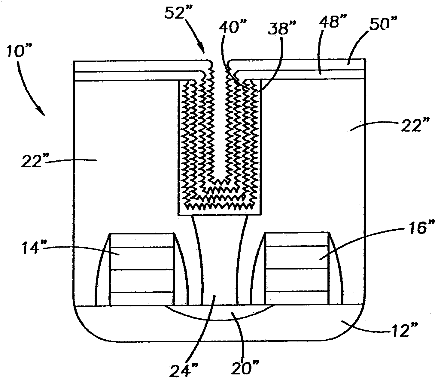 Method for enhancing electrode surface area in DRAM cell capacitors