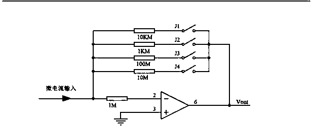 Wide-range high-precision micro current measurement system and method