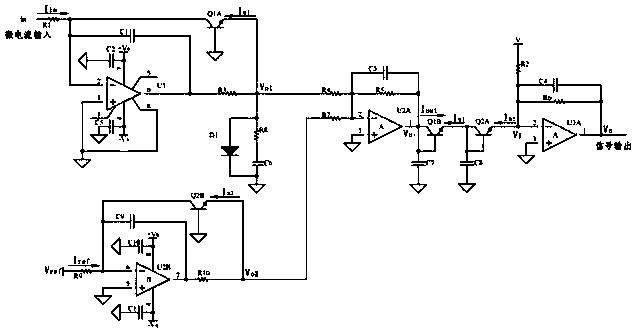 Wide-range high-precision micro current measurement system and method