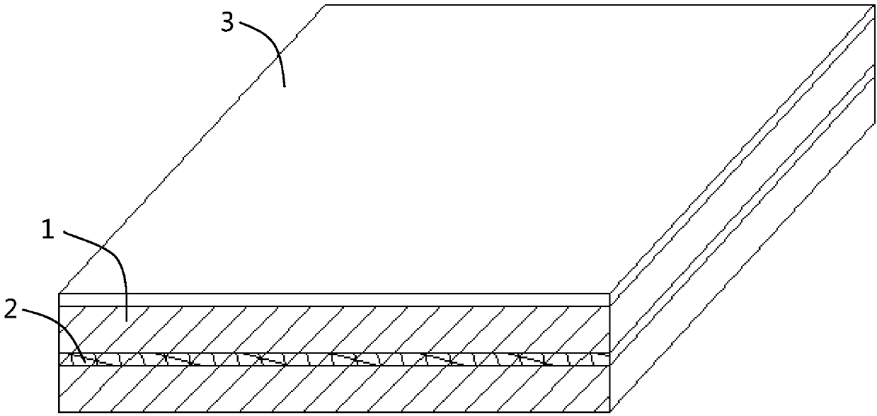 Press buckle type rock wool composite board and manufacturing method thereof