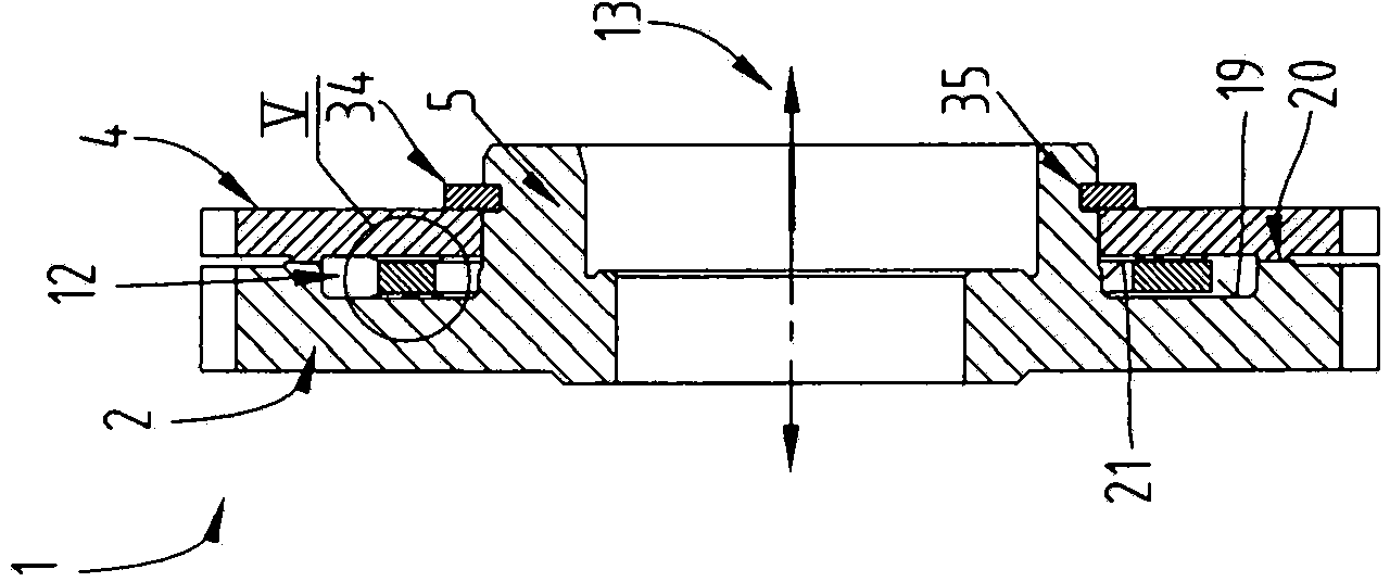 Gearwheel arrangement