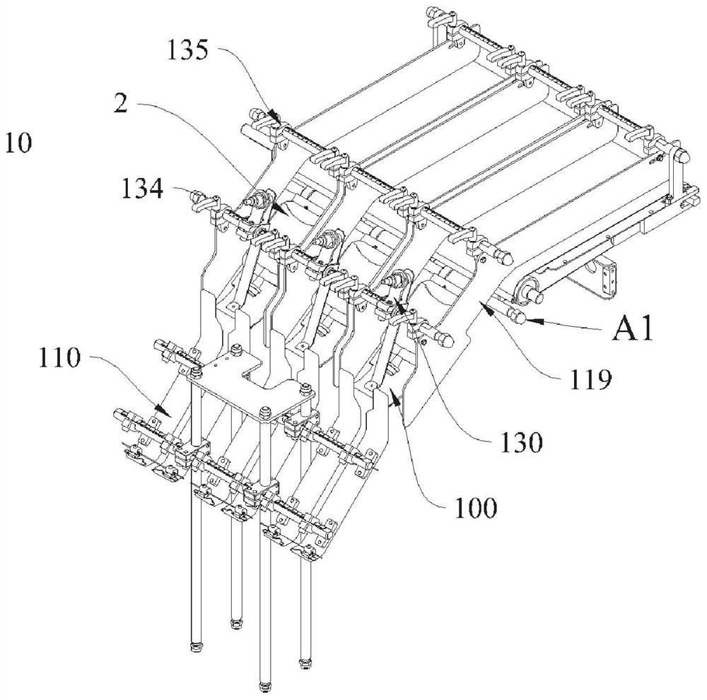 Soft bag feeding device and lamp inspection machine