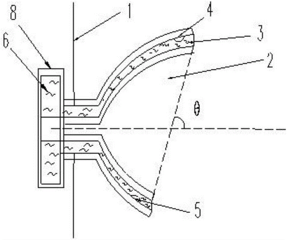 Solar luminous ecological air conditioning wall