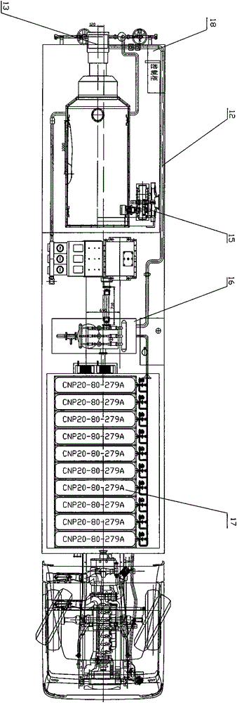 Hot-oil paraffin removal truck