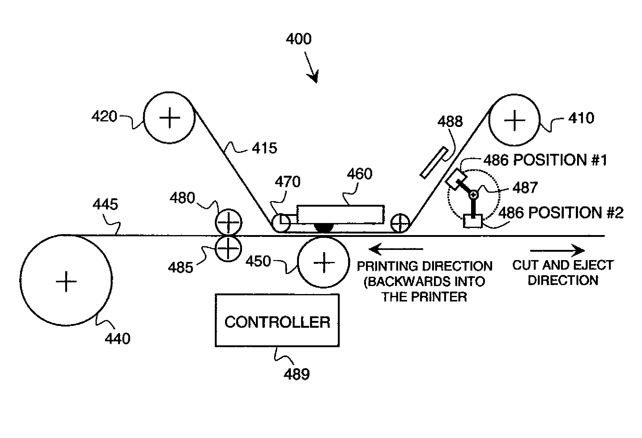 Dual-use sensor assembly for a thermal printer