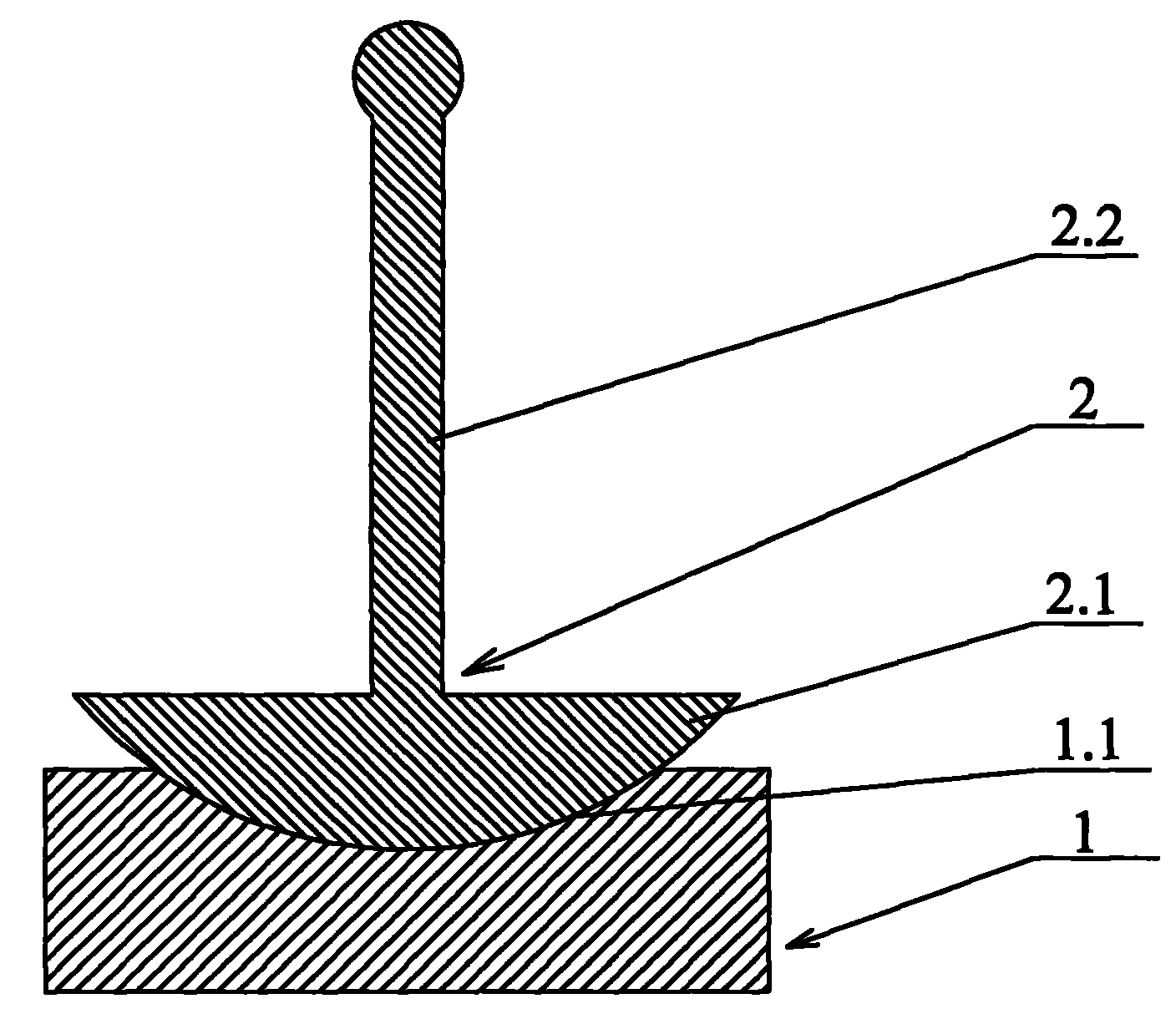 Sampling device and sampling method for accurate quantification of carbon content in spheroidal graphite cast iron