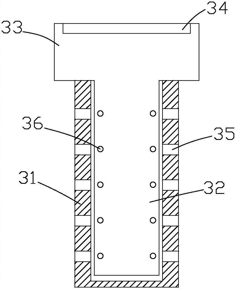 Sewage treatment device for municipal pipe network