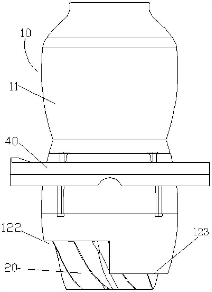 Air duct component and air conditioner