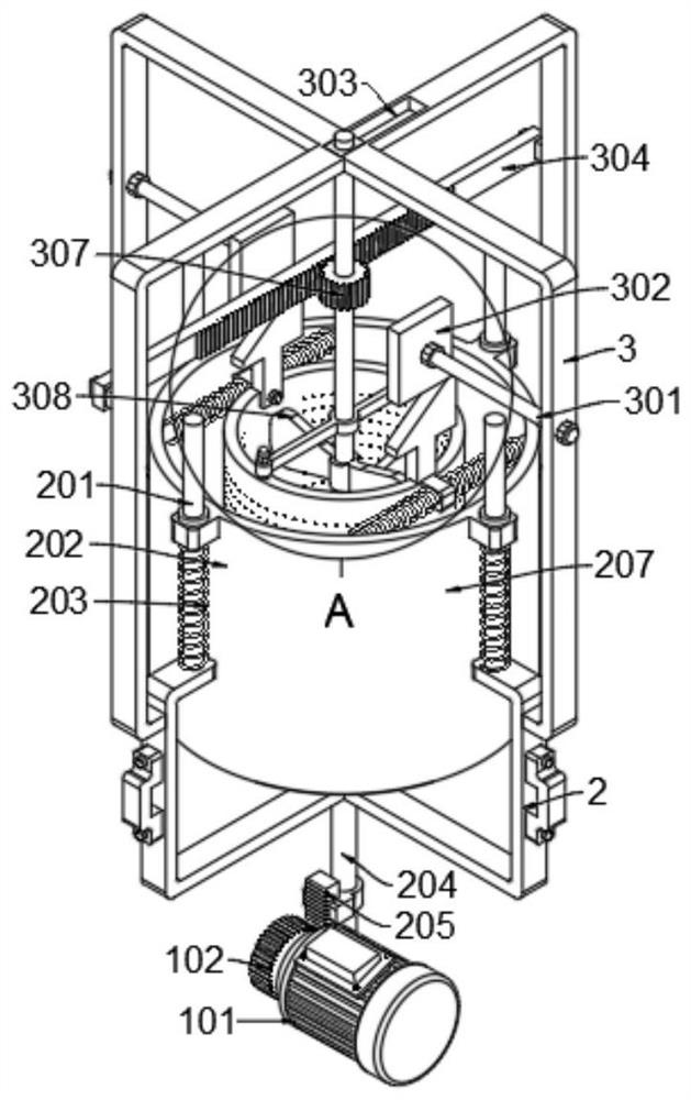 High-efficiency seed soaking and germination accelerating device for planting