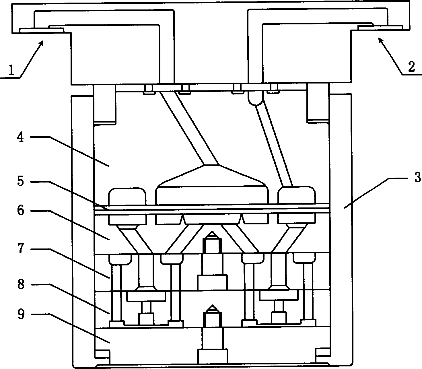 Composite spining module